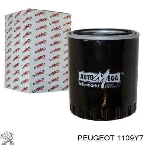 1109Y7 Peugeot/Citroen фільтр масляний