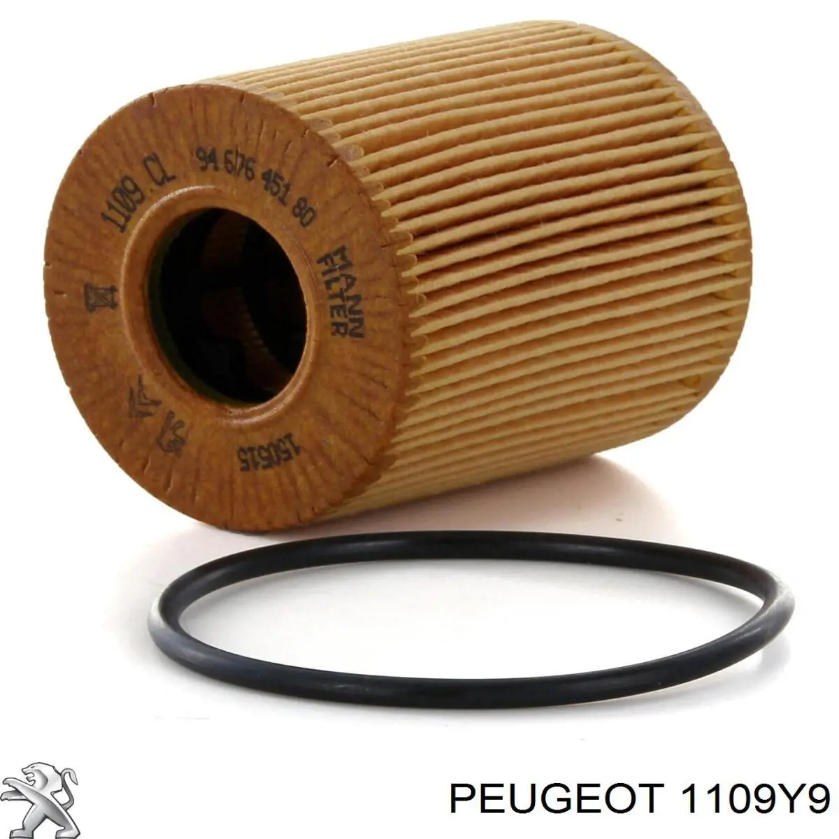 Масляний фільтр двигуна Peugeot/Citroen 1109Y9 ціна, від 6.20 USD