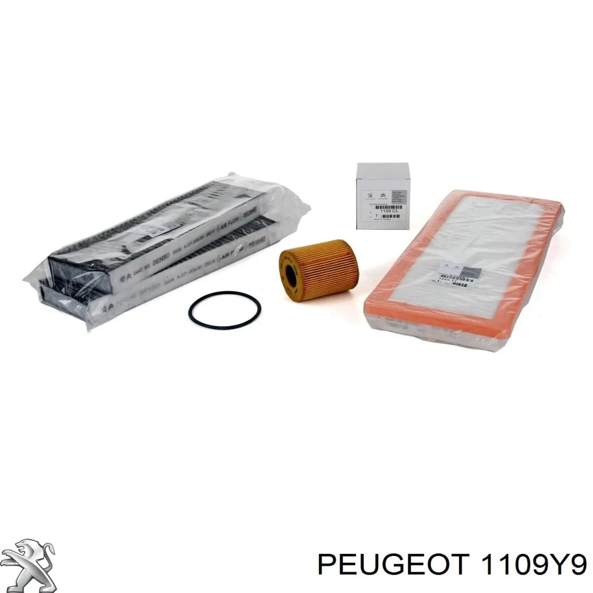Масляний фільтр двигуна Peugeot/Citroen 1109Y9 ціна, від 6.20 USD