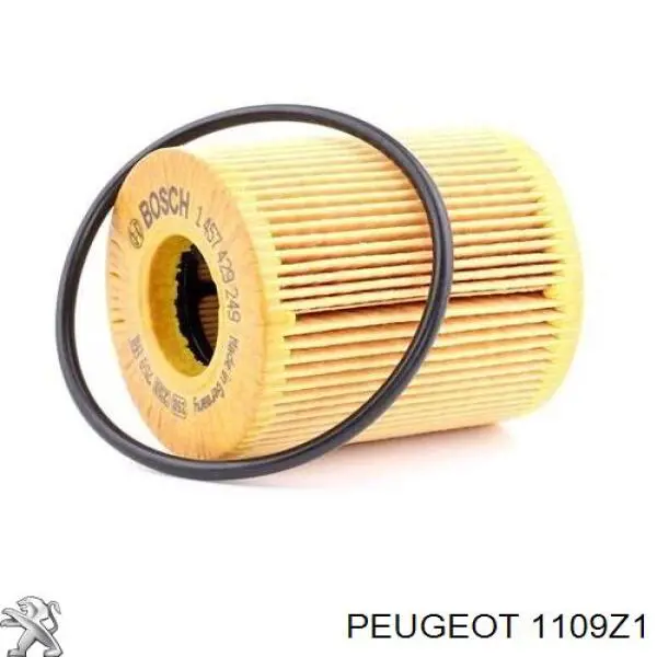 1109Z1 Peugeot/Citroen фільтр масляний