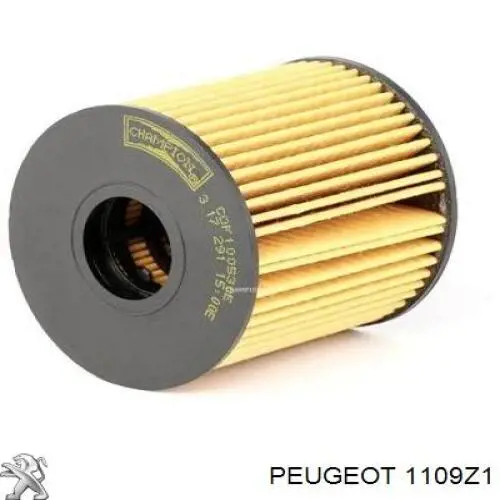 Масляний фільтр 1109Z1 Peugeot/Citroen