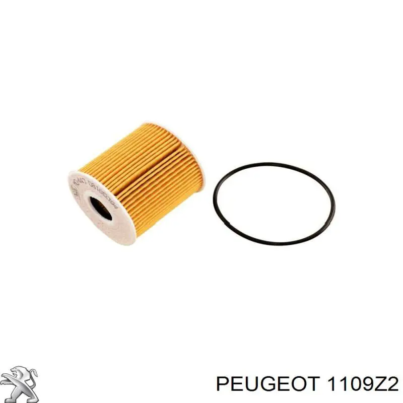 Масляний фільтр 1109Z2 Peugeot/Citroen