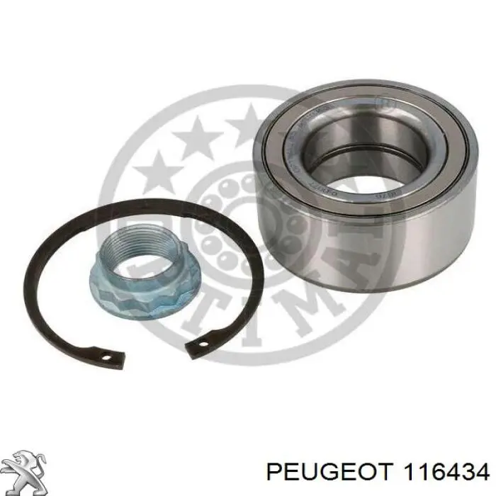 Трубка/шланг подачі масла до турбіни 116434 Peugeot/Citroen