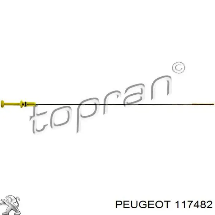 Купити 117482 Peugeot/Citroen Щуп рівня олії