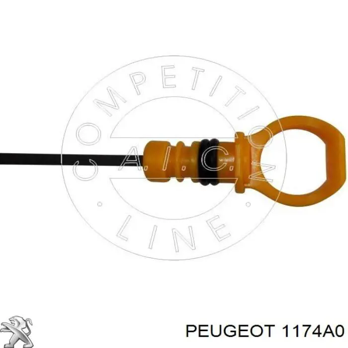 Масляний щуп 1174A0 Peugeot/Citroen