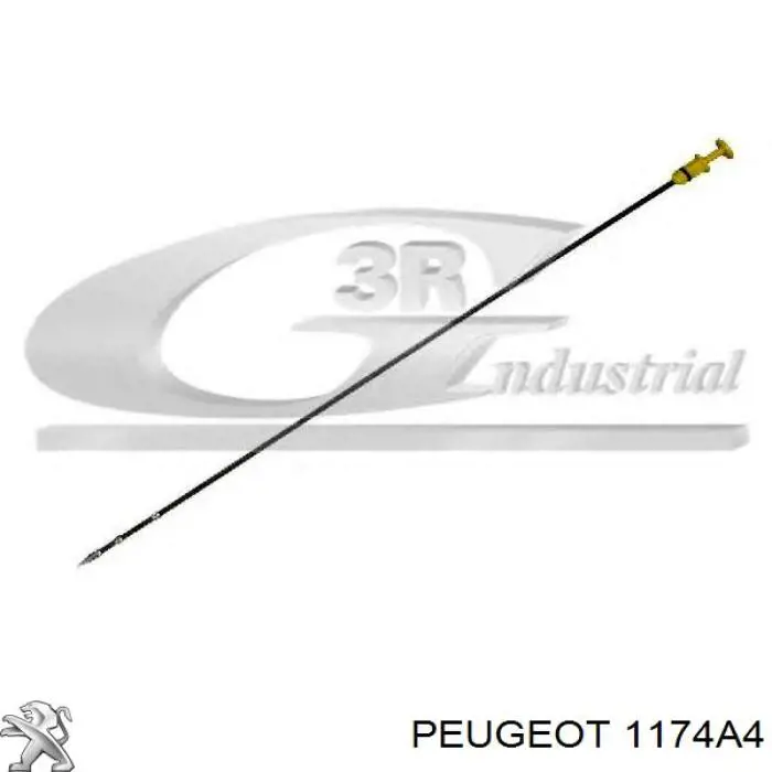 1174A4 Peugeot/Citroen щуп-індикатор рівня масла в двигуні