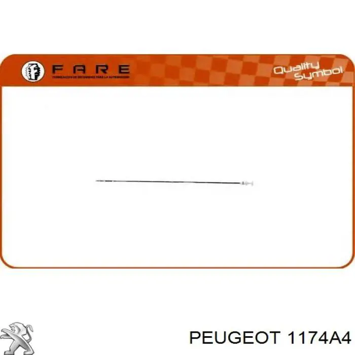 Щуп-індикатор рівня масла в двигуні Peugeot/Citroen 1174A4 ціна, від 4.92 USD