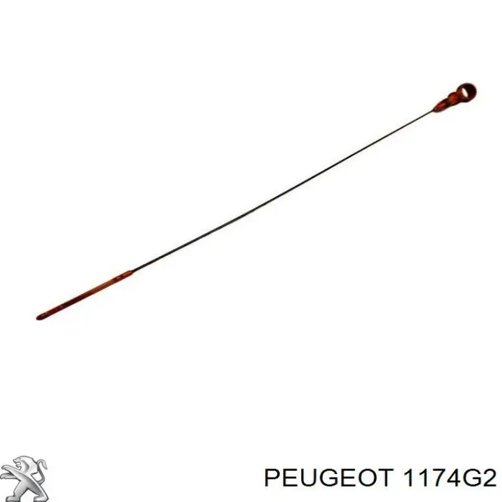 Щуп-індикатор рівня масла в двигуні Peugeot/Citroen 1174G2 ціна, від 9.09 USD