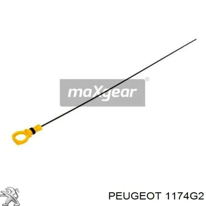 Щуп-індикатор рівня масла в двигуні Peugeot/Citroen 1174G2 ціна, від 8.40 USD