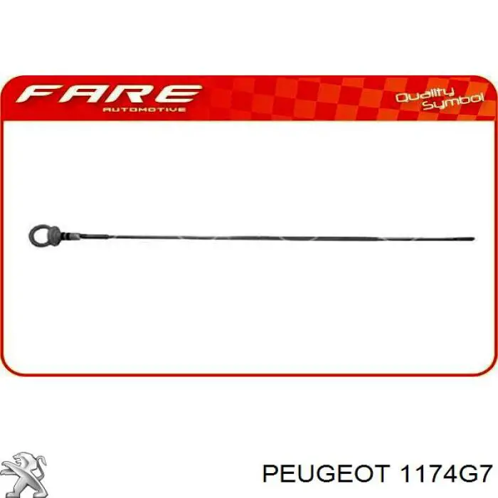 Щуп-індикатор рівня масла в двигуні 3RG 80981 ціна, від 5.97 USD