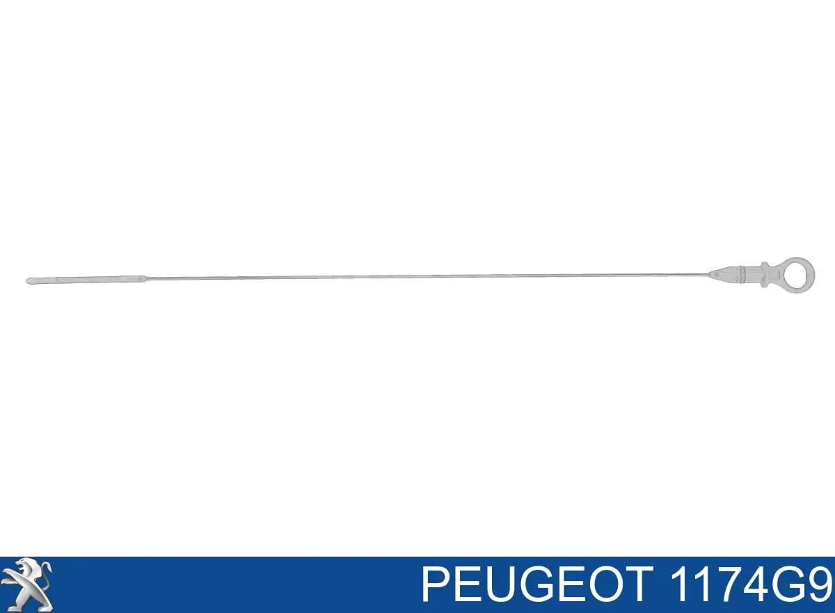 1174G9 Peugeot/Citroen Покажчик рівня масла