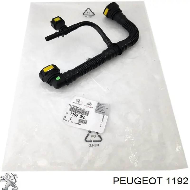 Трубка картера повітряна Peugeot/Citroen 1192 ціна, від 49.28 USD