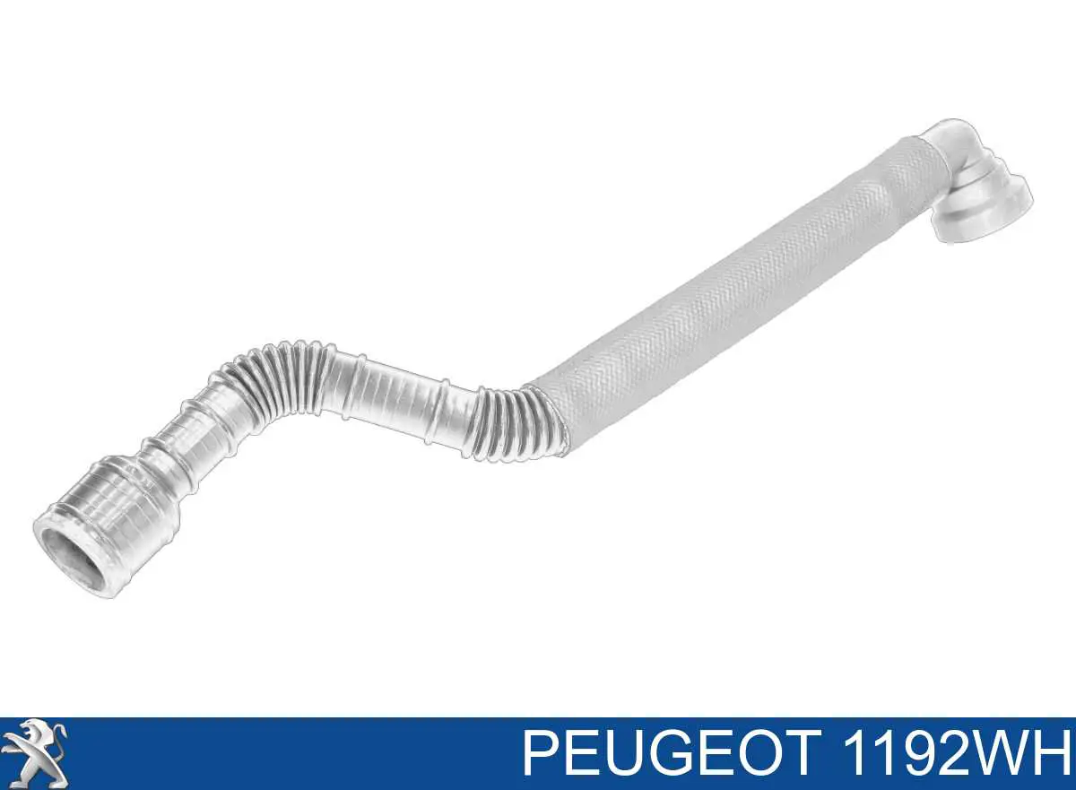 Трубка картера повітряна Peugeot/Citroen 1192WH ціна, від 19.22 USD