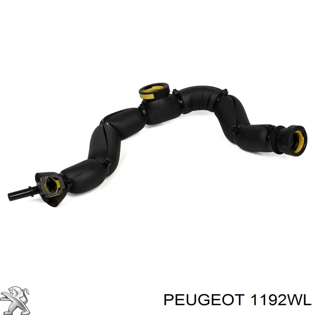 Патрубок вентиляції картера, масловіддільника Peugeot 207 SW (WK) (Пежо 207)