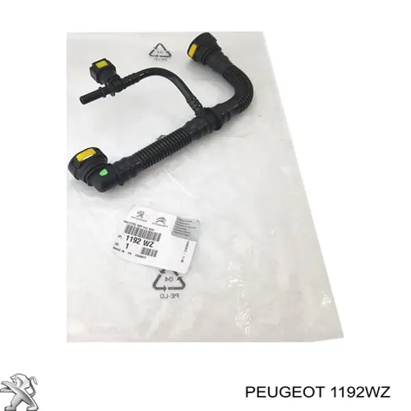 Патрубок вентиляції картера 1192WZ Peugeot/Citroen