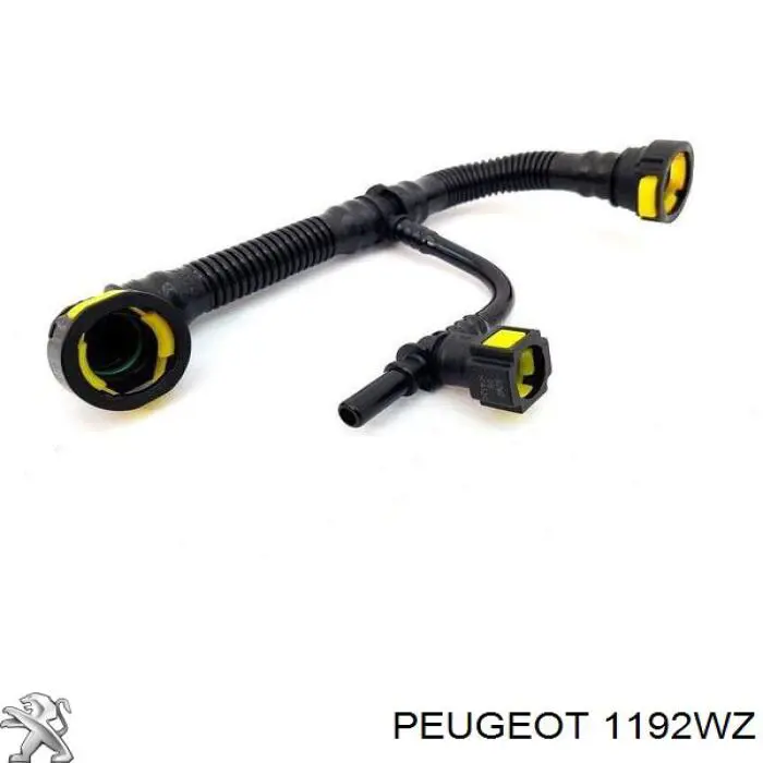 Купити 1192WZ Peugeot/Citroen Шланг для видалення повітря