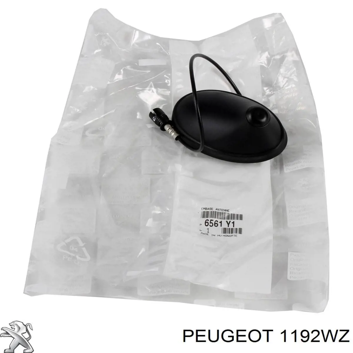 Патрубок вентиляції картера 1192WZ Peugeot/Citroen