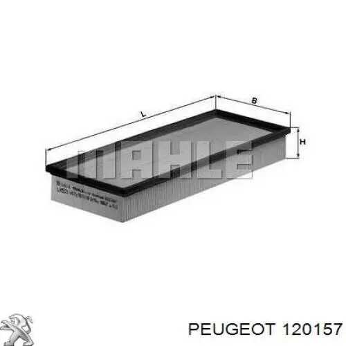 120157 Peugeot/Citroen Насос охолодження