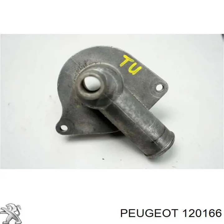 120166 Peugeot/Citroen фланець системи охолодження (трійник)