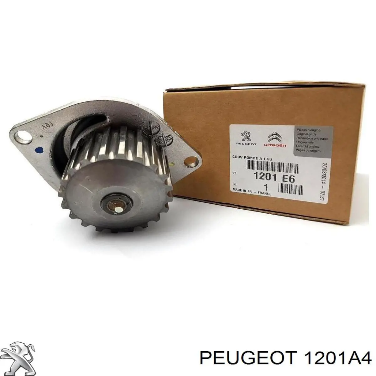 Помпа охолодження Peugeot/Citroen 1201A4 ціна, від 22.65 USD