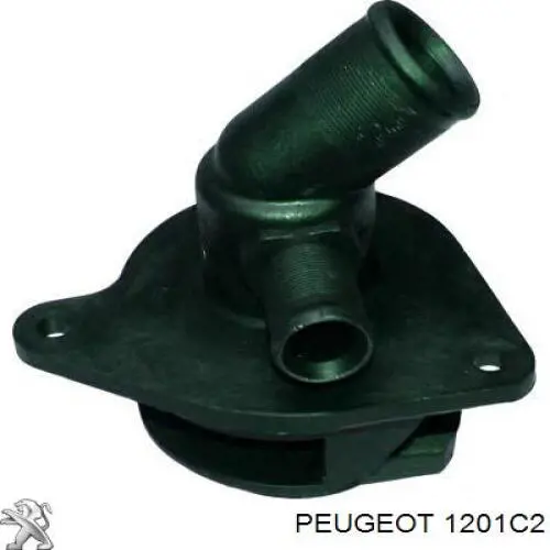 Фланець системи охолодження (трійник) Peugeot/Citroen 1201C2 ціна, від 15.57 USD