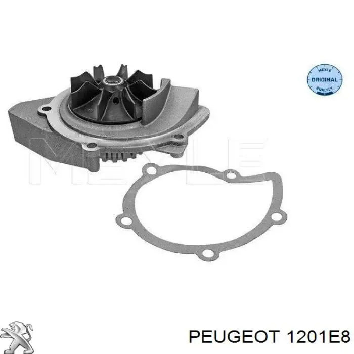 Купити 1201E8 Peugeot/Citroen Насос охолоджуючої рідини