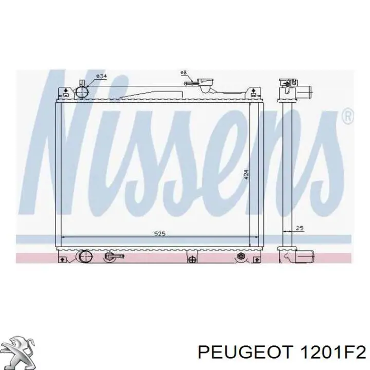 Помпа 1201F2 Peugeot/Citroen