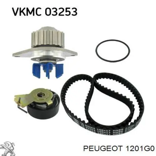 Купити 1201G0 Peugeot/Citroen Насос охолоджуючої рідини