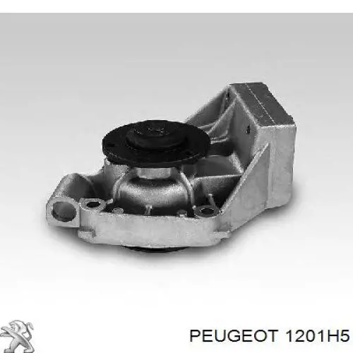 1201H5 Peugeot/Citroen помпа водяна, (насос охолодження)