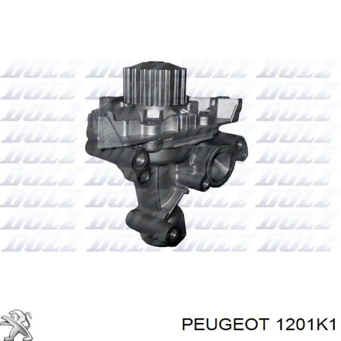 Купити 1201K1 Peugeot/Citroen Насос охолоджуючої рідини