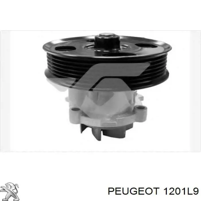 1201L9 Peugeot/Citroen помпа водяна, (насос охолодження)