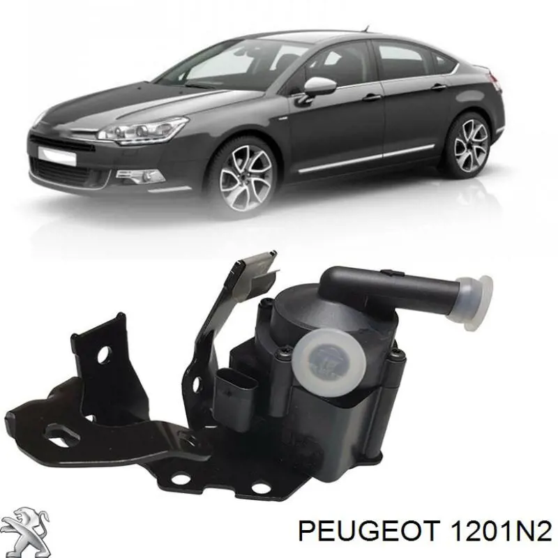 1201N2 Peugeot/Citroen Водяний насос охолодження електро додатковий