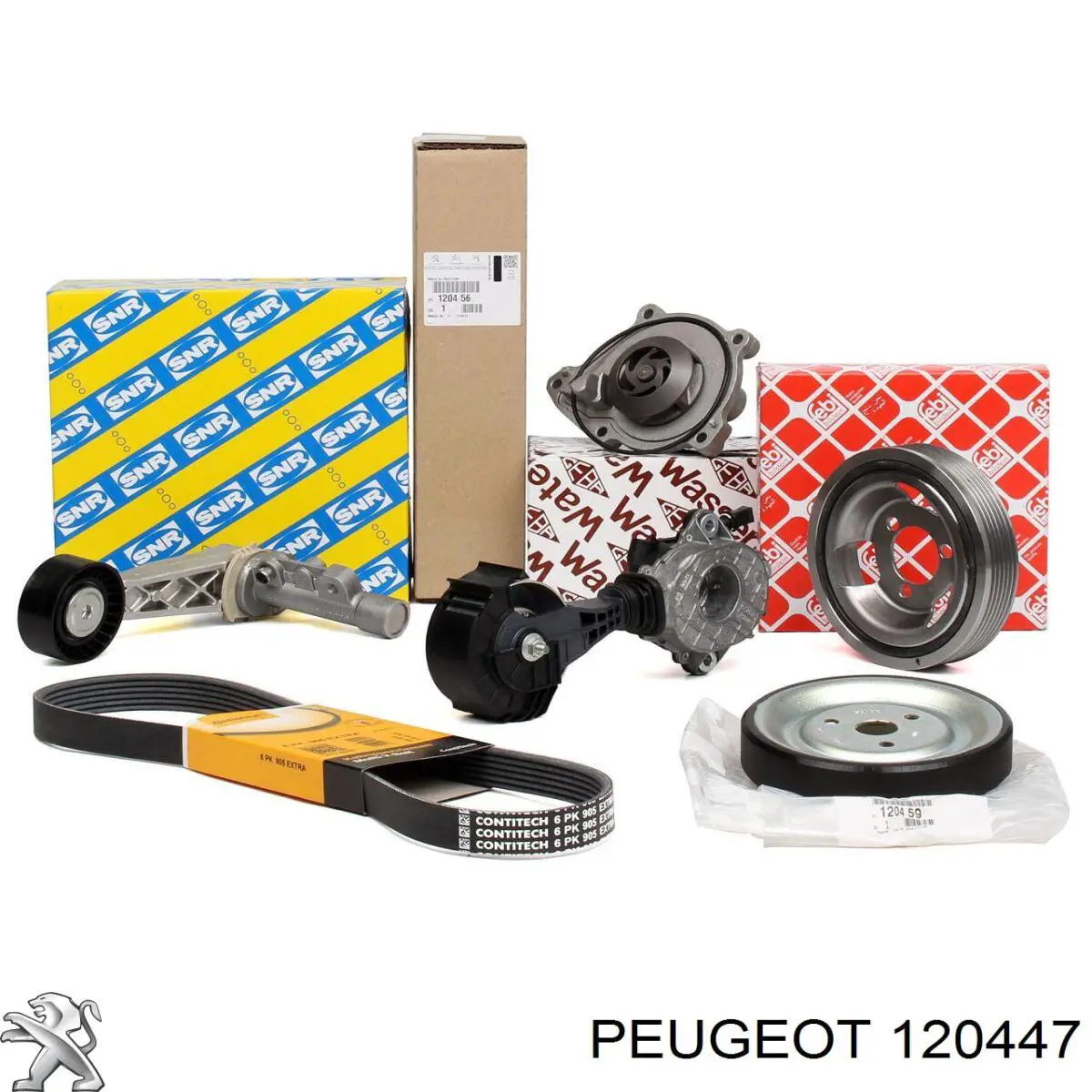 Шків помпи 120447 Peugeot/Citroen