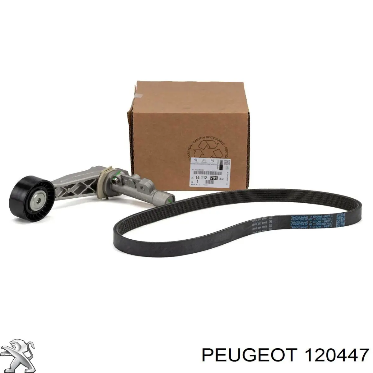 Шків водяної помпи Peugeot/Citroen 120447