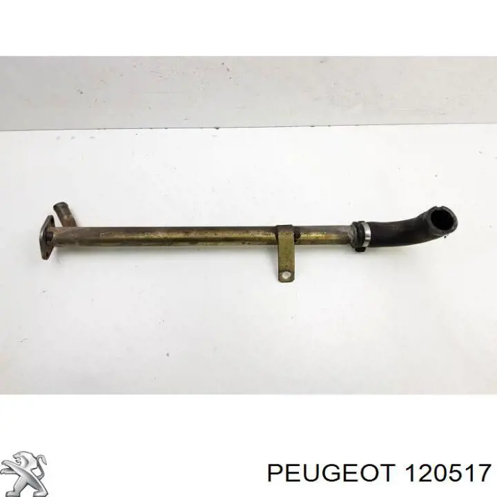 120517 Peugeot/Citroen шланг/патрубок системи охолодження