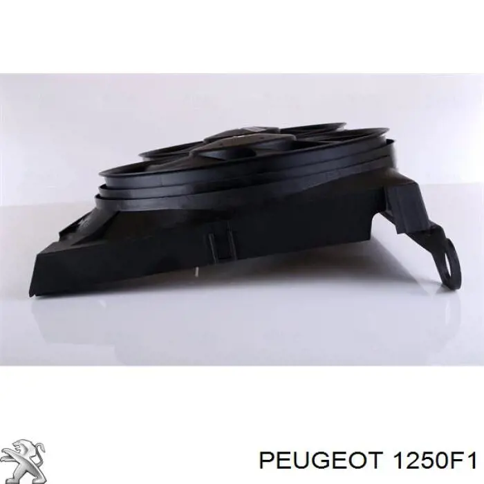 Купити 1250F1 Peugeot/Citroen Електровентилятор охолодження в зборі (двигун + крильчатка)