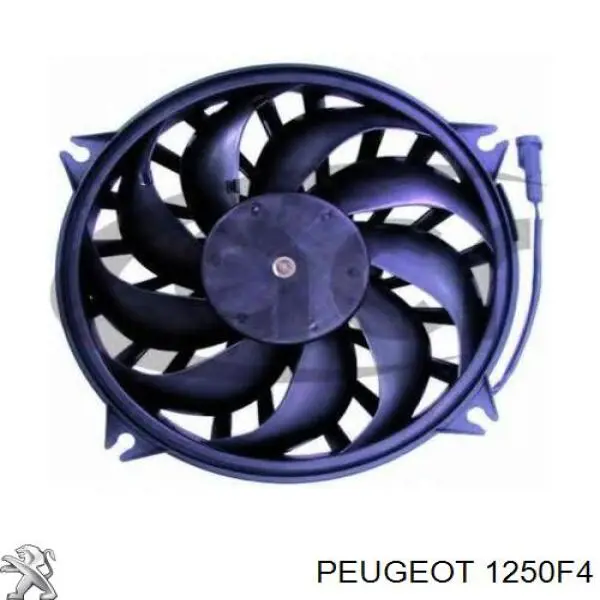 Вентилятор радіатора Peugeot/Citroen 1250F4 ціна, від 27.64 USD
