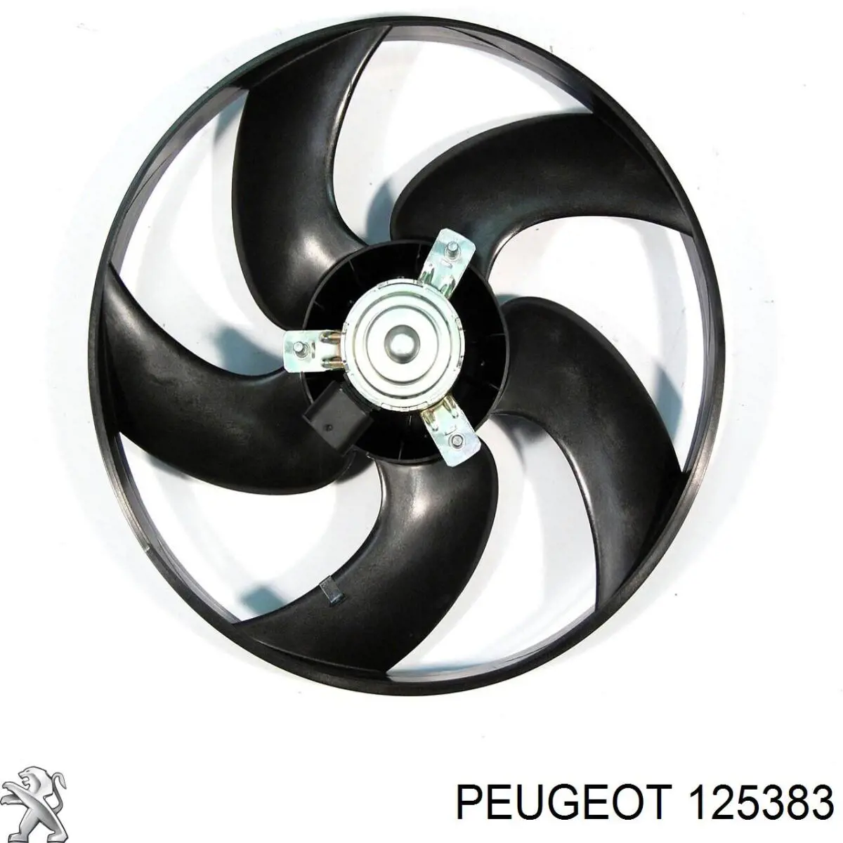 Купити 125383 Peugeot/Citroen Електровентилятор охолодження в зборі (двигун + крильчатка)