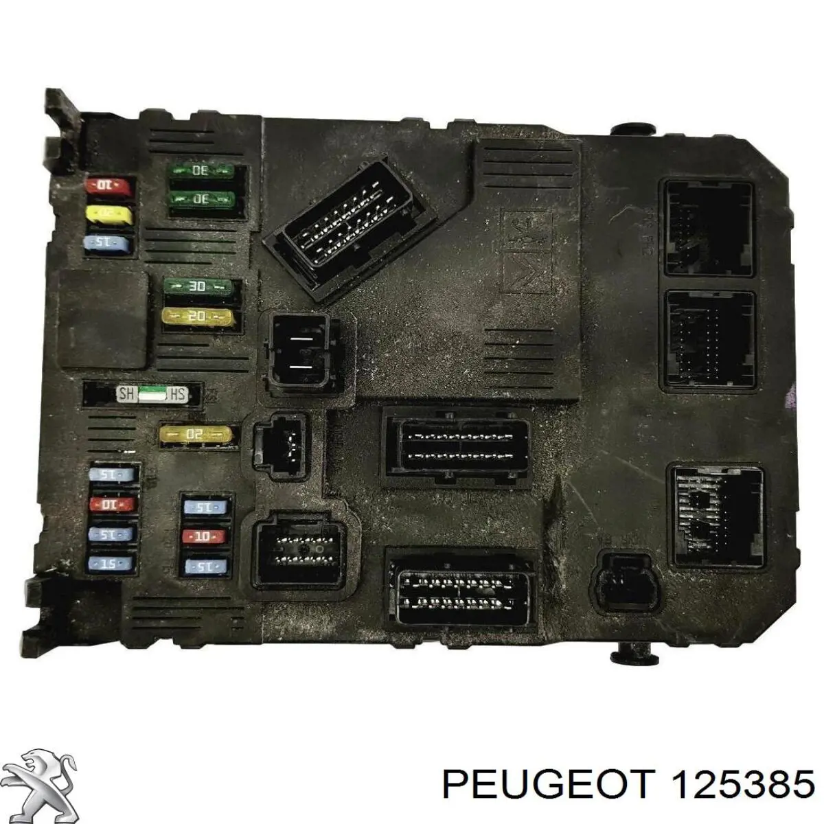 125385 Peugeot/Citroen електровентилятор охолодження в зборі (двигун + крильчатка)