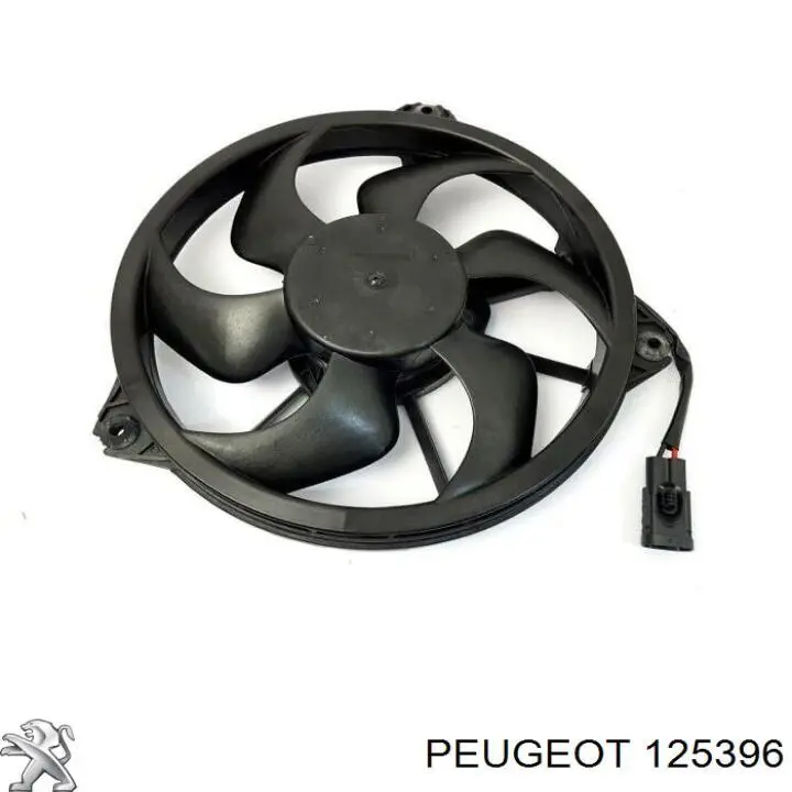 Вентилятор охолодження радіатора 125396 Peugeot/Citroen