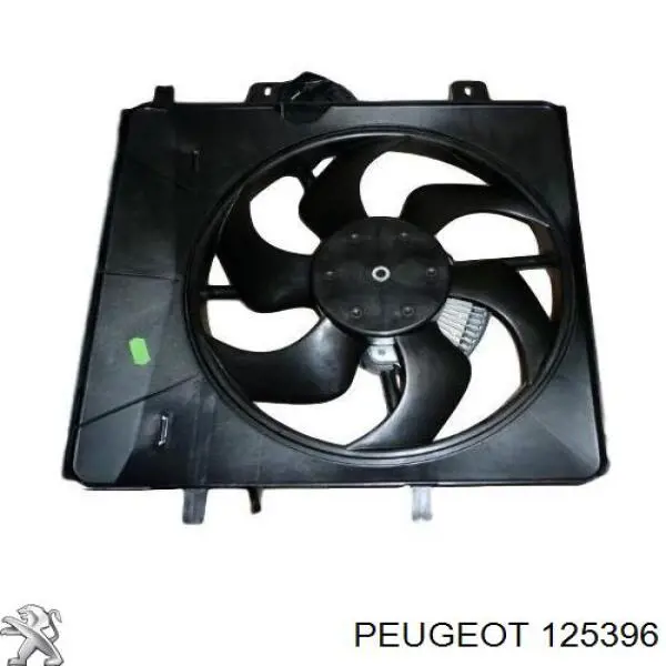 Вентилятор охолодження Peugeot/Citroen 125396