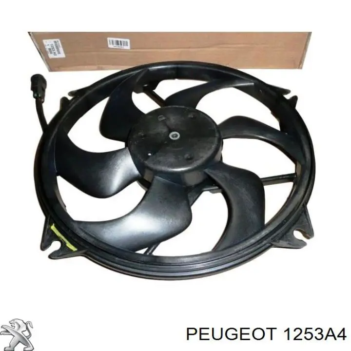 Вентилятор охолодження радіатора 1253A4 Peugeot/Citroen