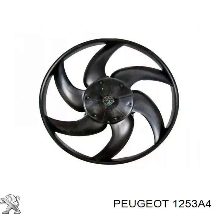 Вентилятор охолодження Peugeot/Citroen 1253A4