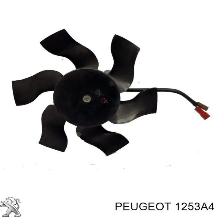 1253A4 Peugeot/Citroen Електровентилятор радіатора