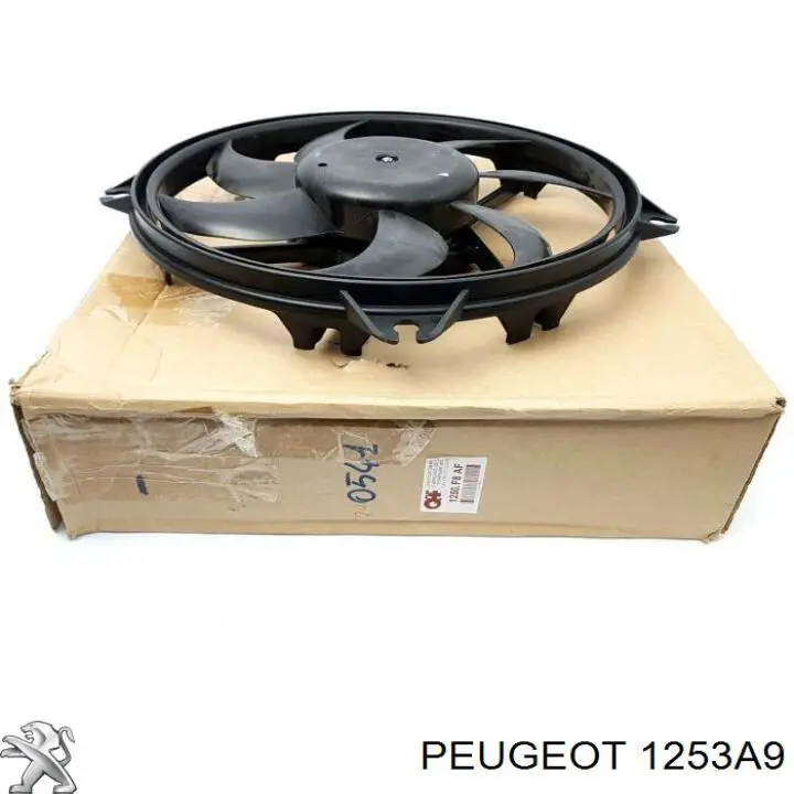 Вентилятор охолодження Peugeot/Citroen 1253A9