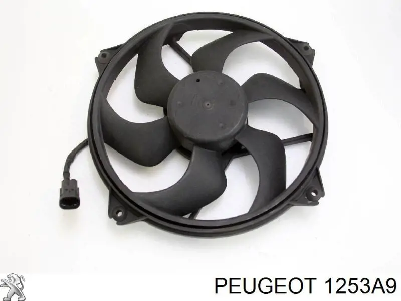 Вентилятор радіатора Peugeot/Citroen 1253A9 ціна, від 63.27 USD