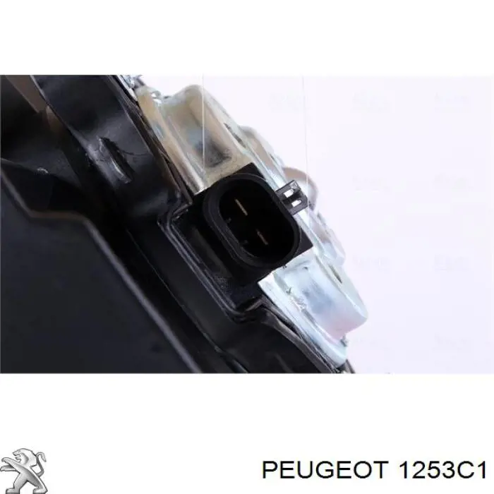 Електровентилятор охолодження в зборі (двигун + крильчатка) 1253C1 Peugeot/Citroen