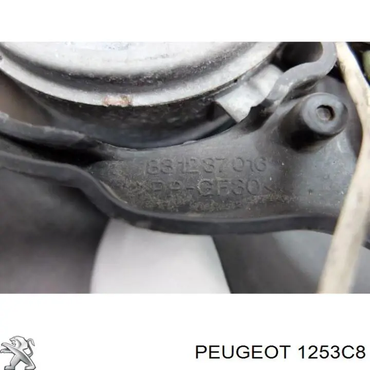 Вентилятор охолодження радіатора 1253C8 Peugeot/Citroen