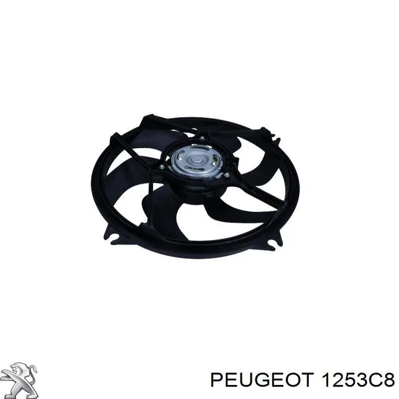 Вентилятор охолодження Peugeot/Citroen 1253C8