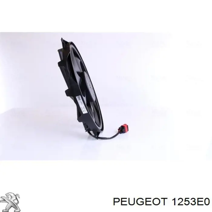 Вентилятор охолодження радіатора 1253E0 Peugeot/Citroen